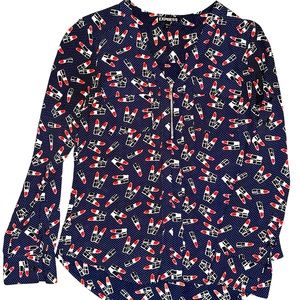 Express Lipstick Blouse